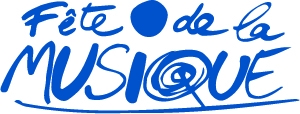 Logo Fete De La Musique Bleu